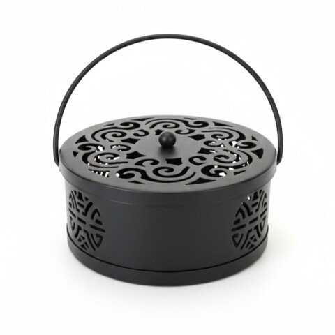 PORTA ESPIRAL METAL RED NEGRO 13CM Unica