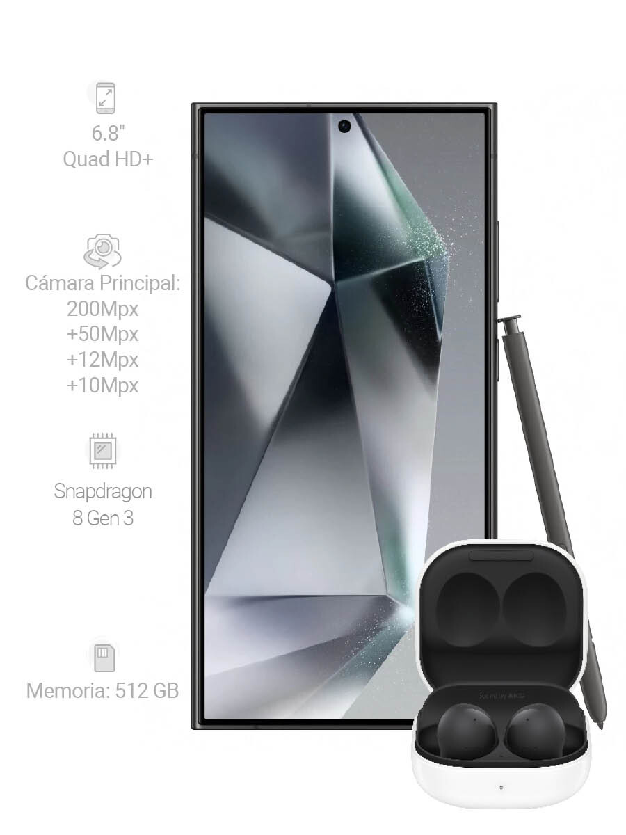Samsung S24 Ultra 512GB Negro 