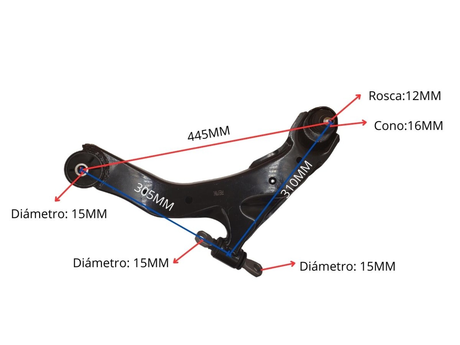Parilla De Suspension Delantera Kia Cerato 06-12 Der 