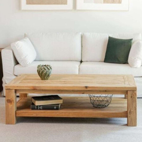 Mesa De Living Brava Madera Reciclada