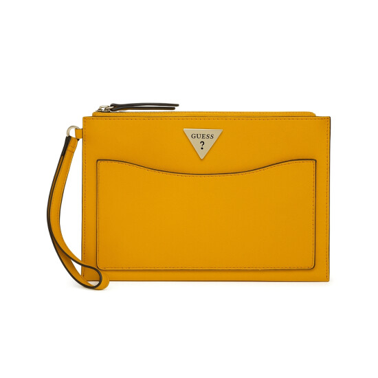 Billetera Sobre Guess Lathan Mostaza 0