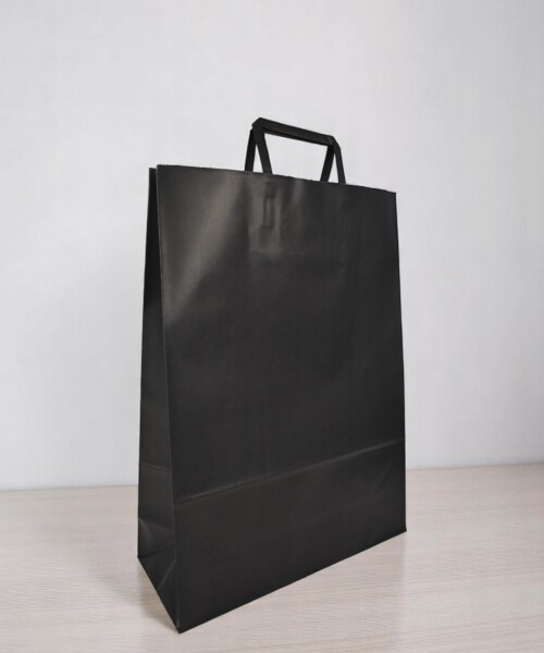 Bolsa lisa acuario 30x12x41 cm NEGRO