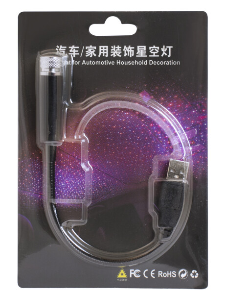Mini proyector de estrellas láser USB violeta Mini proyector de estrellas láser USB violeta