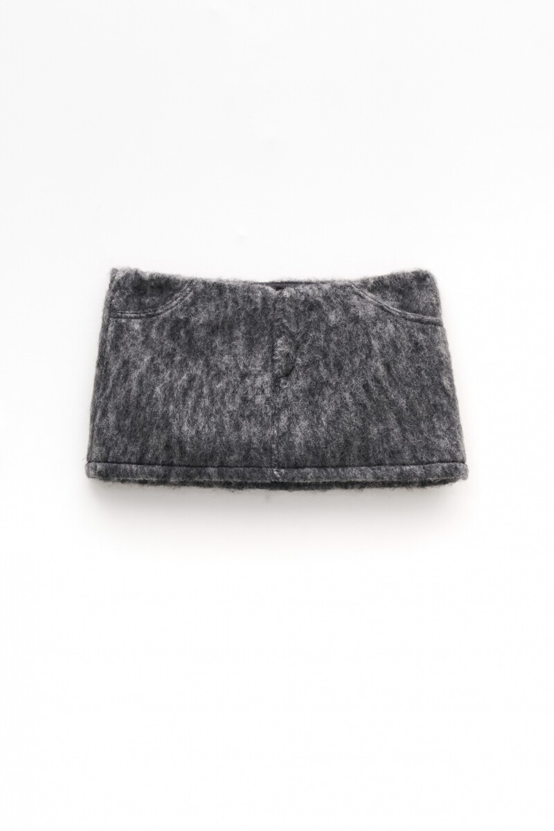 MINIFALDA Gris