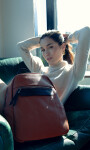 MOCHILA JOHANNESBURGO CARAMELO C/ NEGRO