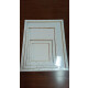 Set 4 Lienzos Bastidor Para Pintura Artesanía Decoración Blanco