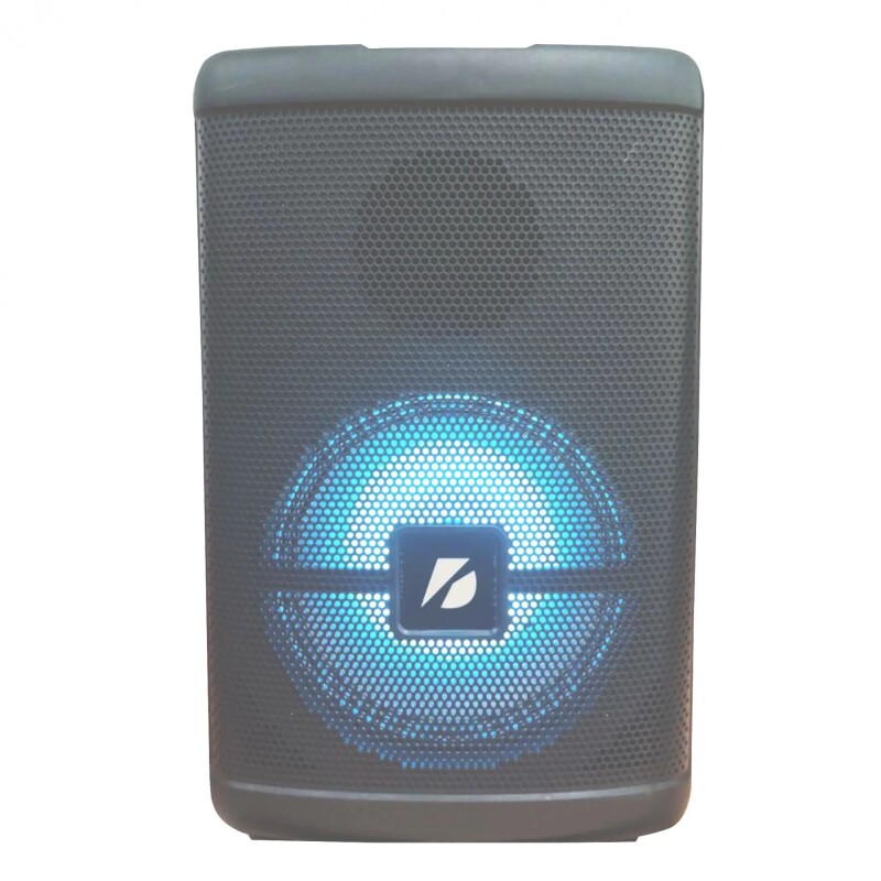 Parlante portátil bluetooth KTS1279 8" con micrófono luces LED Parlante portátil bluetooth KTS1279 8" con micrófono luces LED