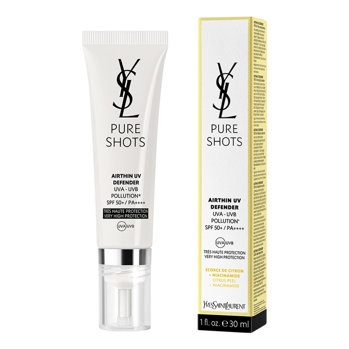 YSL Crema Pure Shots Airthin UV Defender 30 ml 