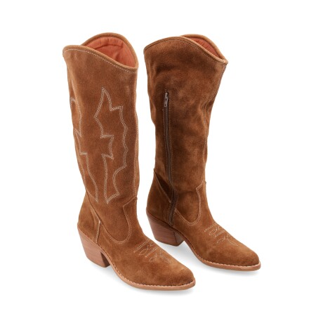 BOTA VENET - CUERO GRAMADO BEIGE