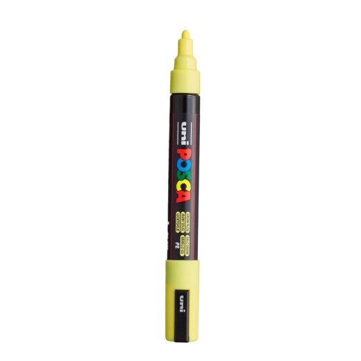 Marcador Uni Posca PC-5M 2.5mm Am Sol Marcador Uni Posca PC-5M 2.5mm Am Sol