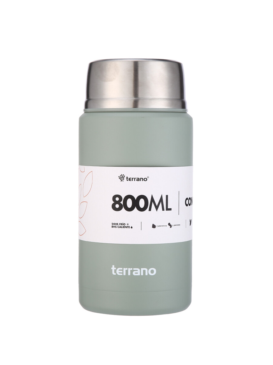 Contenedor de alimento alto - Oliva 