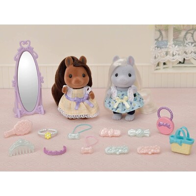 Set de Pony-amigas Sylvanian Set de Pony-amigas Sylvanian