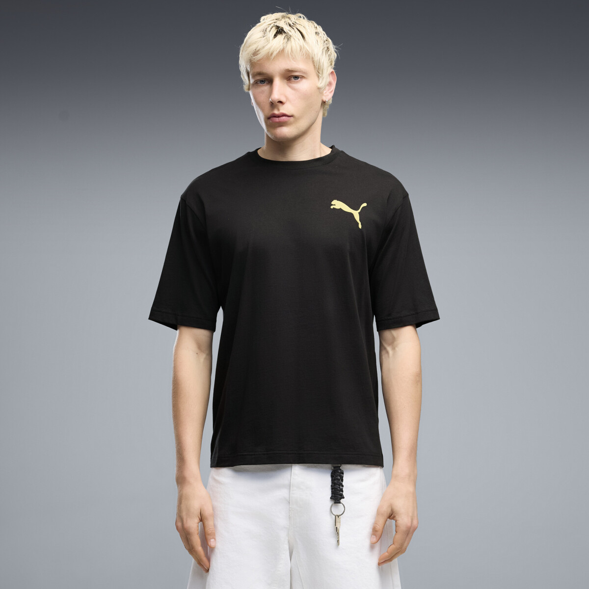 Graphics Boxy Utility Tee 69436001 - Negro 