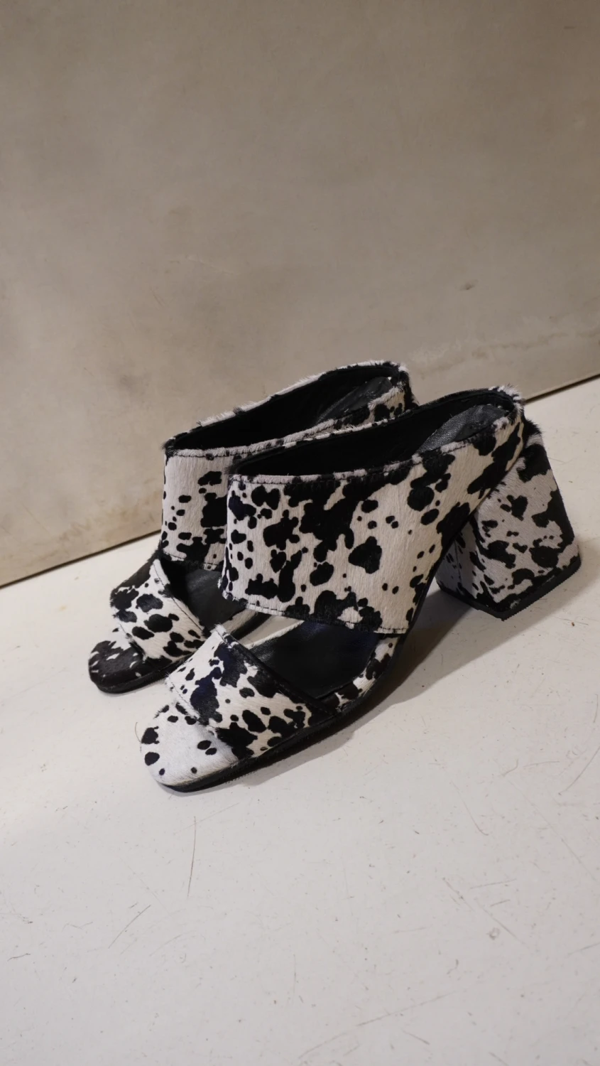 Firework Print Heels
