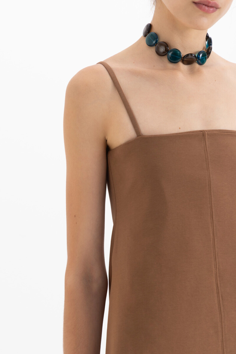VESTIDO KAIA Marron