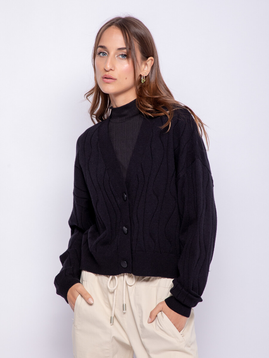 CARDIGAN NOA - Negro 