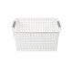 Cesto calado P 28 x 18 x 14 cm BLANCO