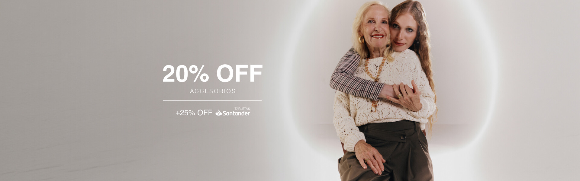 DDM - Accesorios 20% + 25% Santander