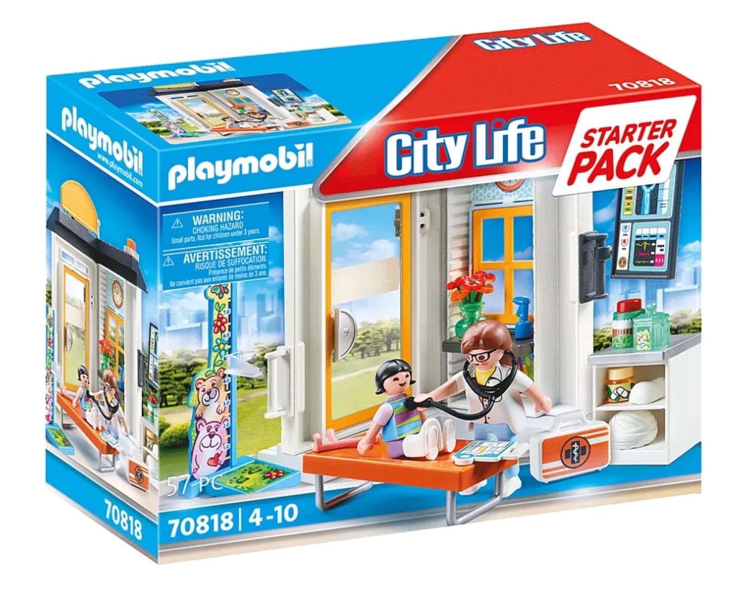 Juego Playmobil Starter Pack Pediatra - 001 