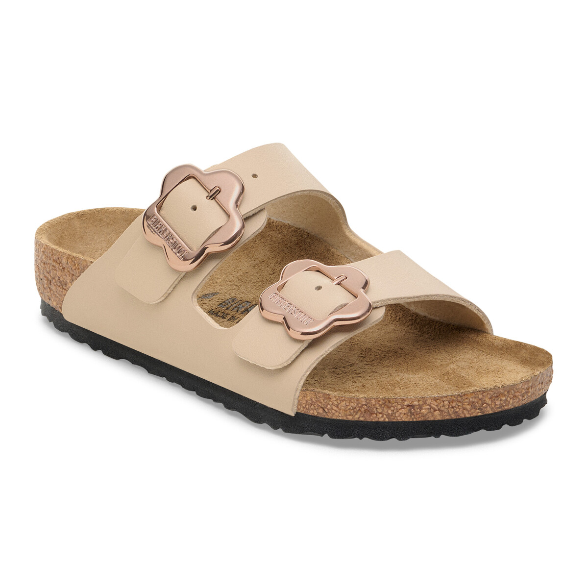 Arizona Kids Flower Buckle BF Sandcastle - Sandcastle 
