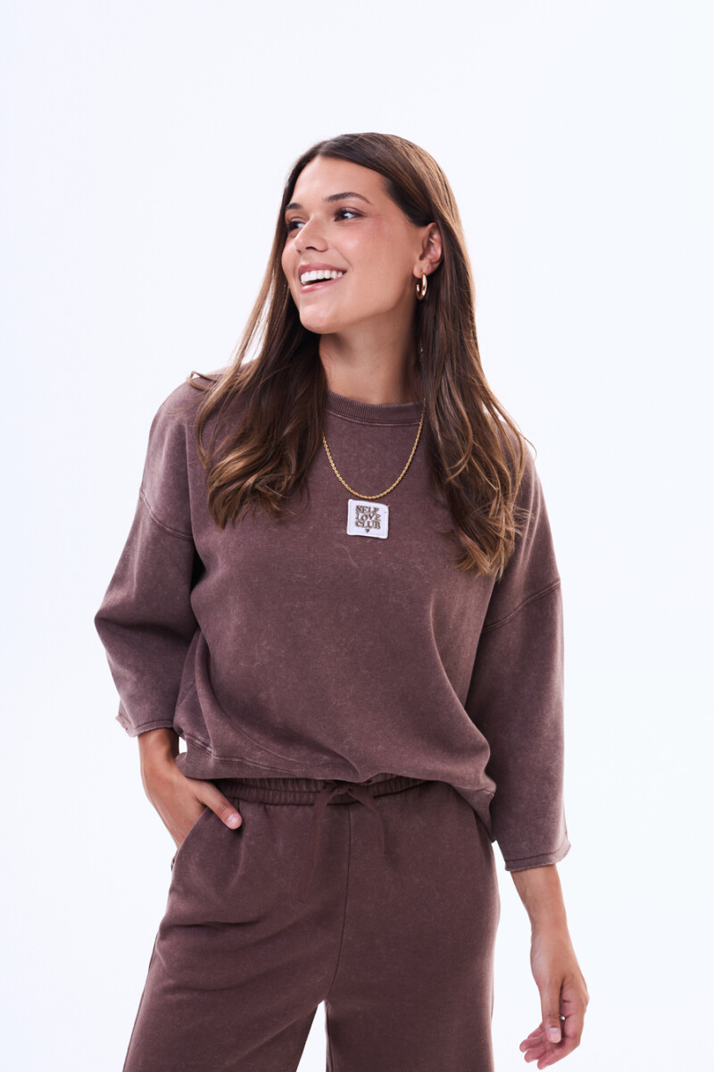 Buzo de felpa Guatape - Marron 