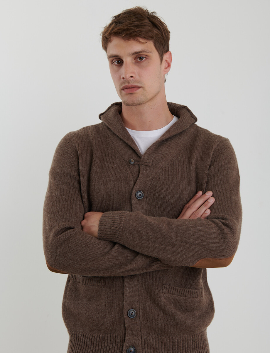 470663 CARDIGAN HARRY Marron