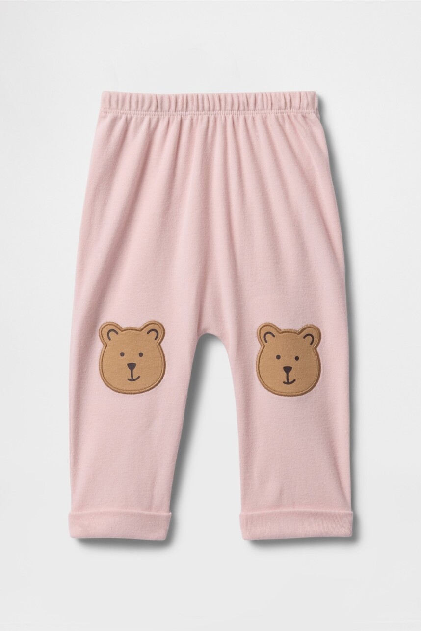 Pantalón Osito Bebé Misty Rose