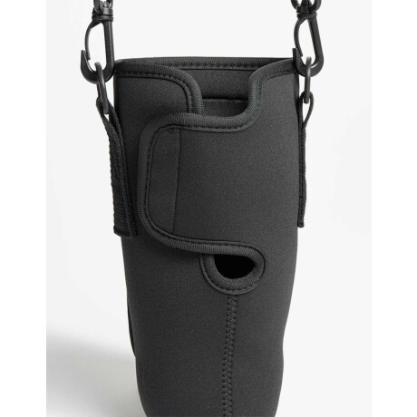 Porta Vaso Con Correa Negro