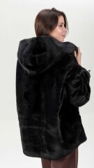 Campera Reversible Georgia Negro