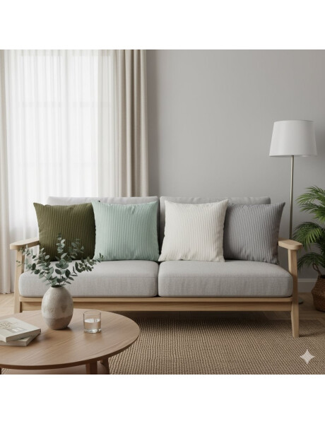 ALMOHADON DE PANA 45x45CM VERDE OLIVA ALMOHADON DE PANA 45x45CM VERDE OLIVA