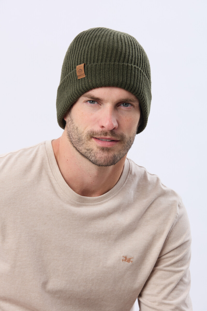 GORRO TEJIDO - Verde 