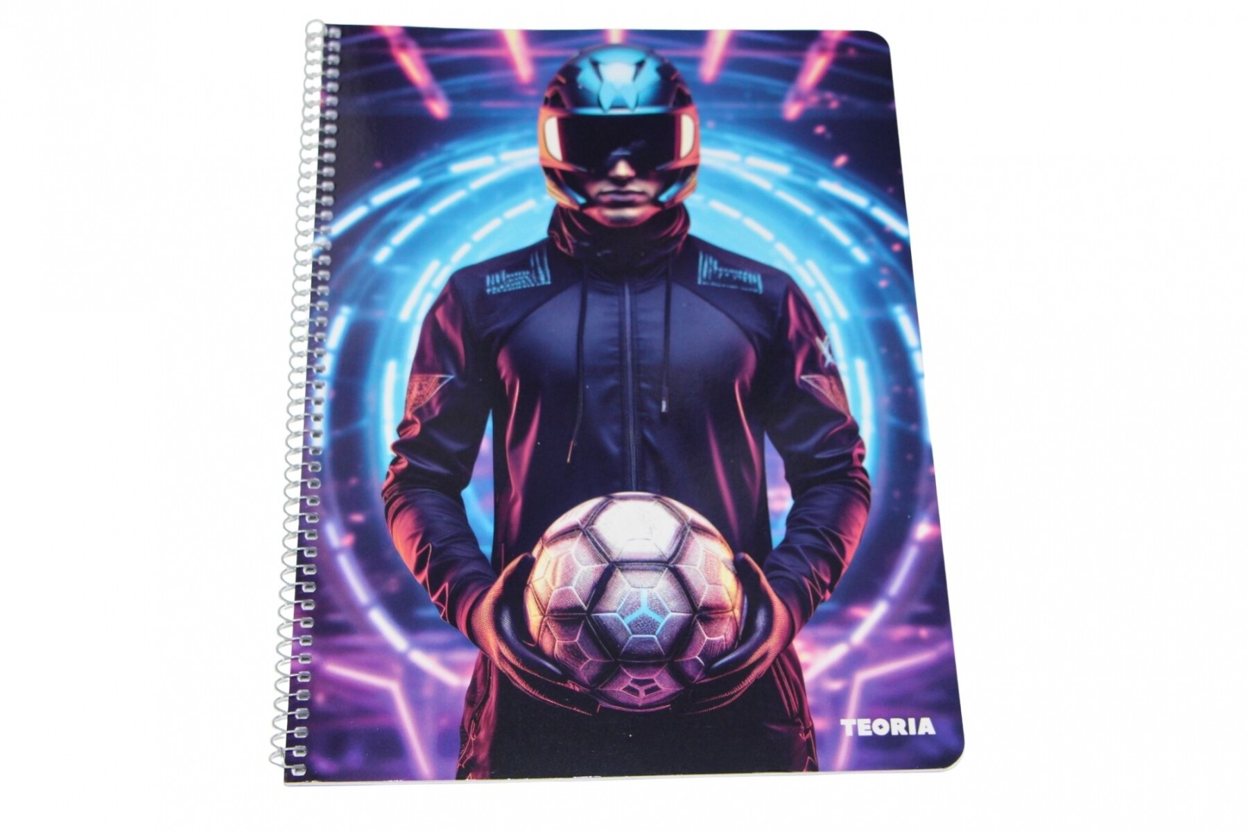 CUADERNOLA TEORIA 70 HOJAS RAYADA - TAPA PELOTA FUTURO 