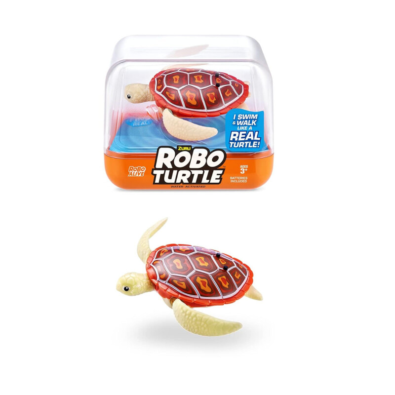 Tortuga robótica de agua Robo Turtle Robo Alive Rojo