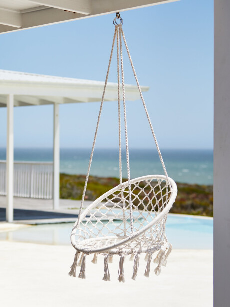Silla colgante NITTEDAL Ø80 blanco crudo Silla colgante NITTEDAL Ø80 blanco crudo