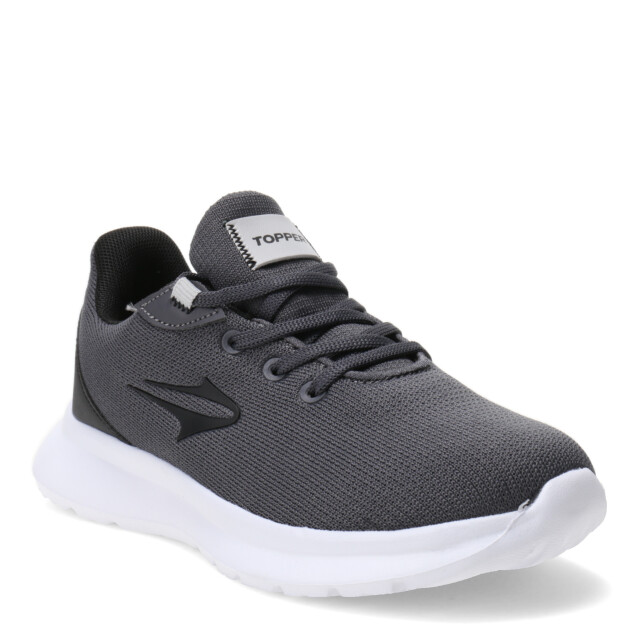 Championes Infantiles Topper Llambi II Gris - Negro