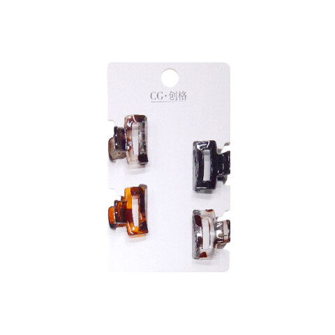 Broche pinza para el cabello 4 pcs Broche Pinza Para El Cabello 4 Pcs