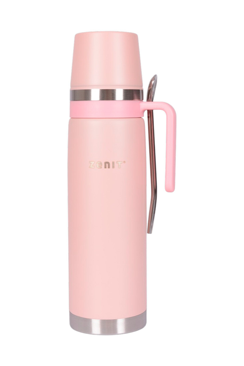 TERMO CON TAPA MATE ROSA 1LT TERMO CON TAPA MATE ROSA 1LT