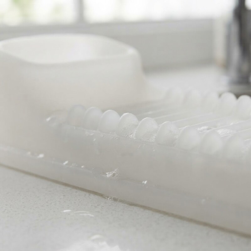 Escurridor de platos pequeño TRANSPARENTE