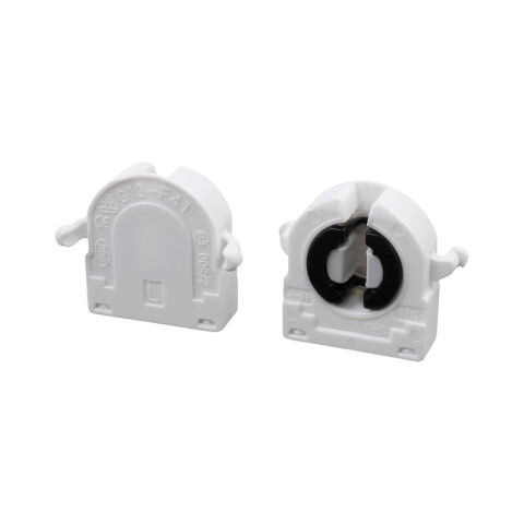 Par de zocalo porta tubo T8 - G13 ST9895