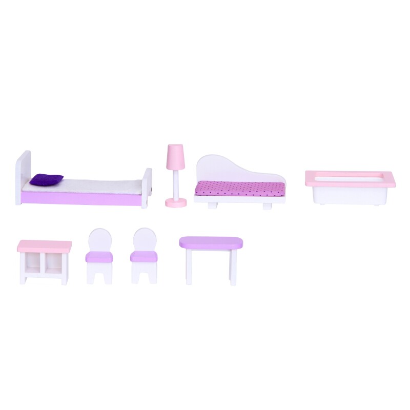 Casita de Muñecas Extra Grande incluye 8 muebles - Annas Doll House Casita de Muñecas Extra Grande incluye 8 muebles - Annas Doll House