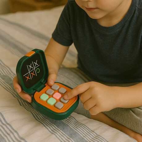 Juego de mesa TATETI electrónico digital Verde