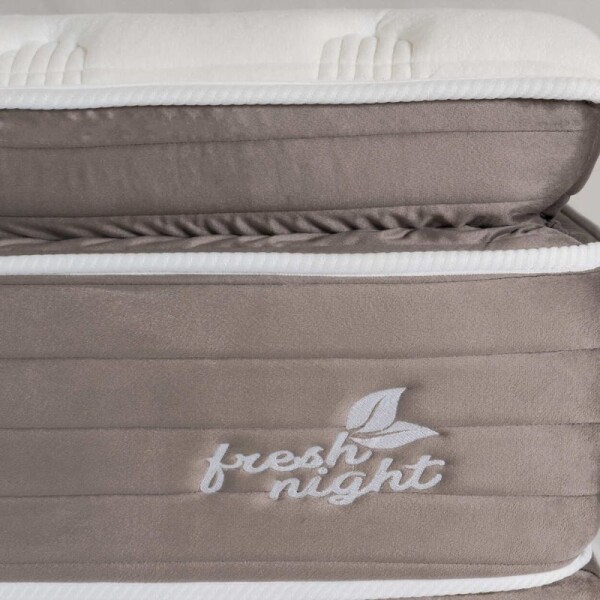 SOMMIER DE ESPUMA Y RESORTES 2 PLAZAS 1.58 MT - MOLA FRESH NIGHT TOP MARRON SOMMIER DE ESPUMA Y RESORTES 2 PLAZAS 1.58 MT - MOLA FRESH NIGHT TOP MARRON