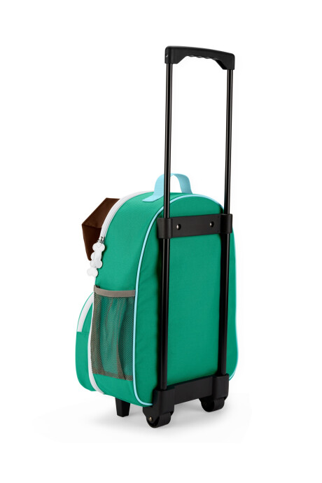 Mochila con rueditas, diseño perro Sin color