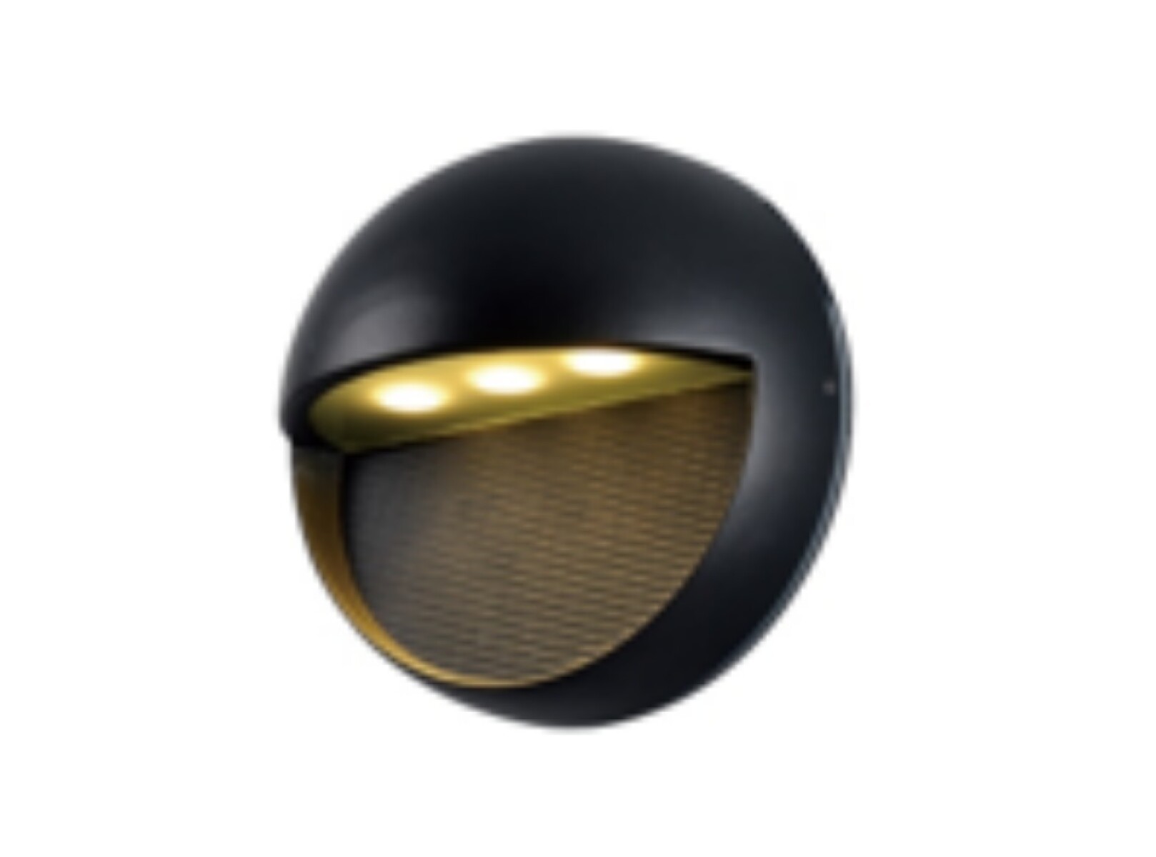 APLIQUE DE PARED ADO. LED UNIDIRECCIONAL PRAGA2 3W 3000K GRIS GRAFITO 