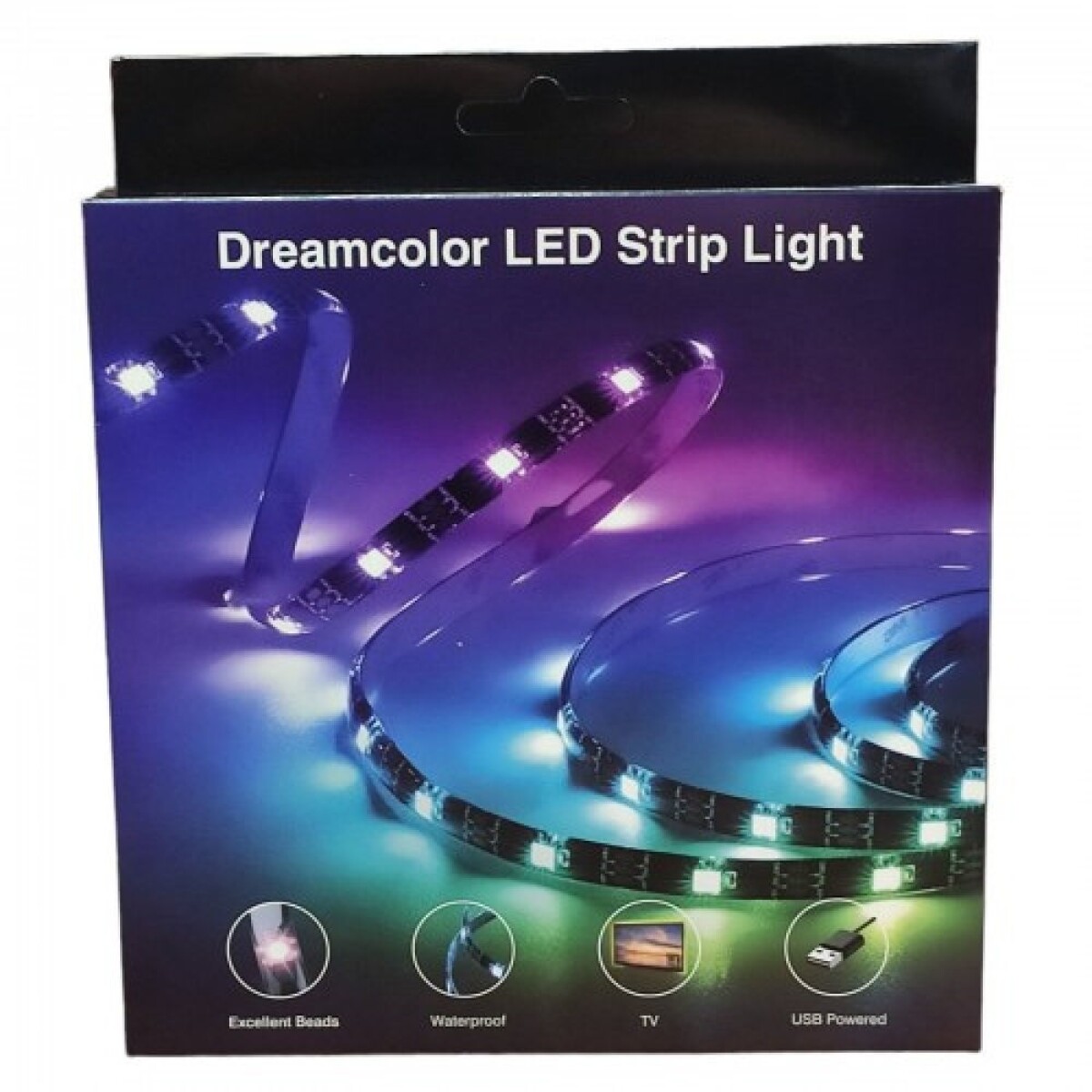 Cinta Luces Led Adhesiva 5 m. con Control 