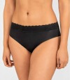 Bikini alta noble Negro