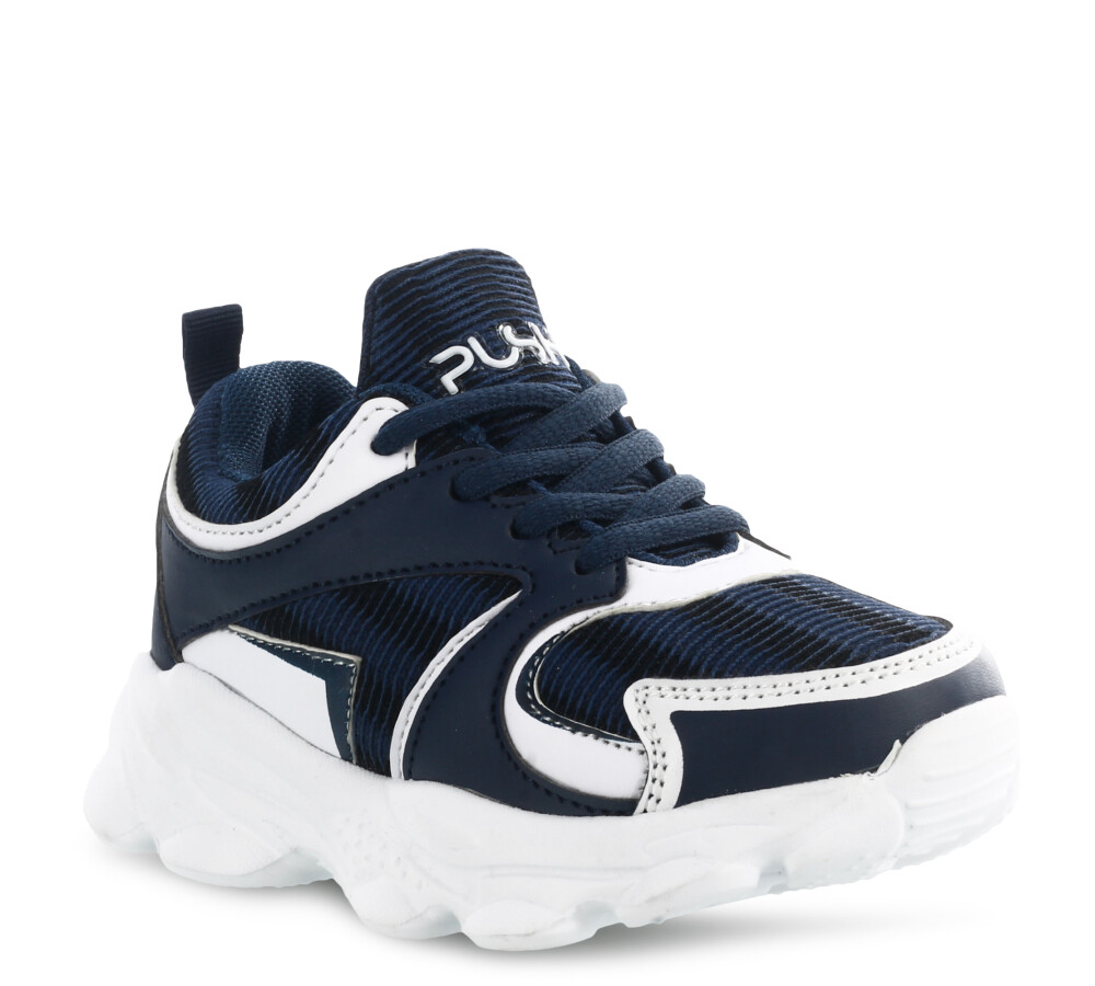 Deportivo JOEL acordonado con combinacion de mate Navy