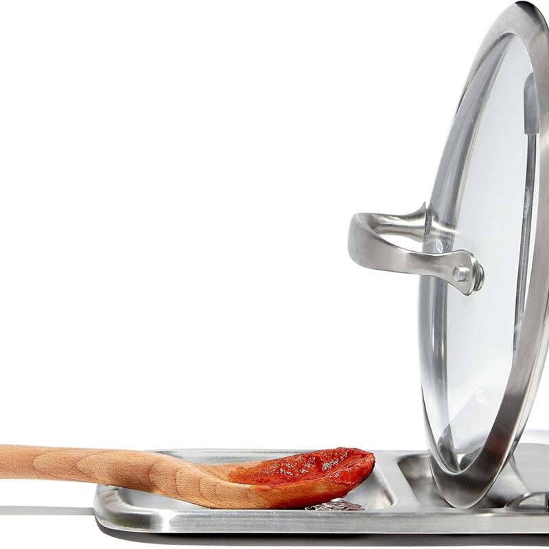 Reposa Cuchara Y Tapa en acero iinoxidable OXO Reposa Cuchara Y Tapa en acero iinoxidable OXO