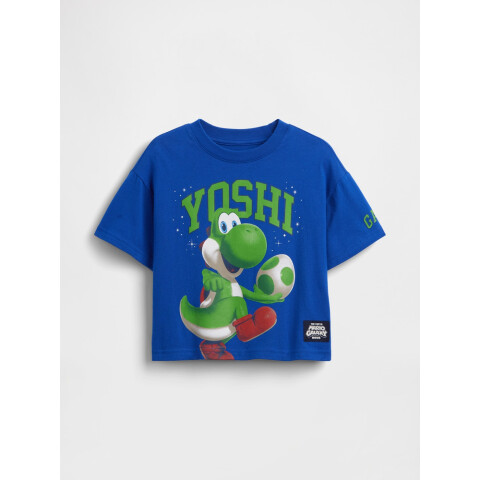 SMB SS BOXY GR TEE YOSHI