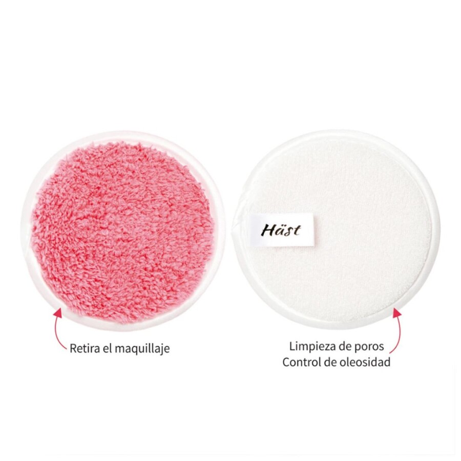 Esponja Dual Desmaquillante Reutilizable Esponja Dual Desmaquillante Reutilizable